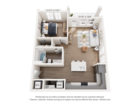 A1 One Bedroom